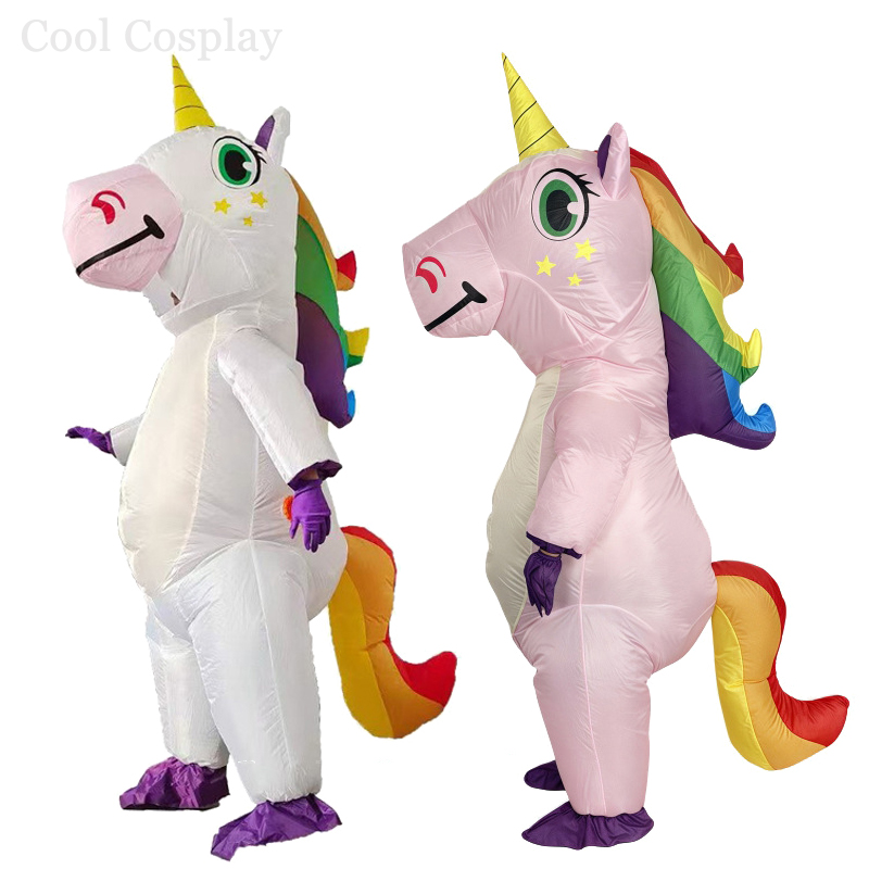 Inflatable Dinosaur Costume Adult - Costumes gonflables pour adultes, licorne, dinosaure,