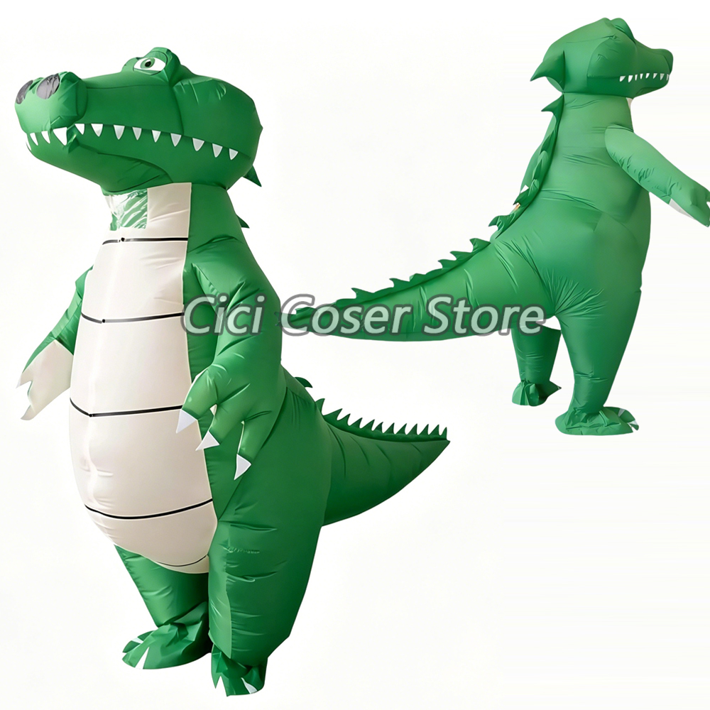 Inflatable Dinosaur Costume Adult - Costume gonflable de crocodile ou dinosaure
