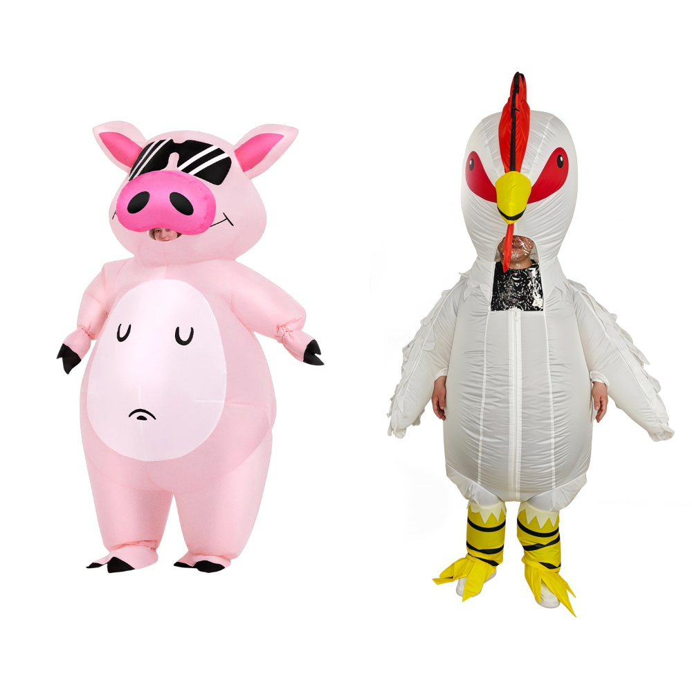 Costume gonflable de porcelet  - Costumes avis et prix