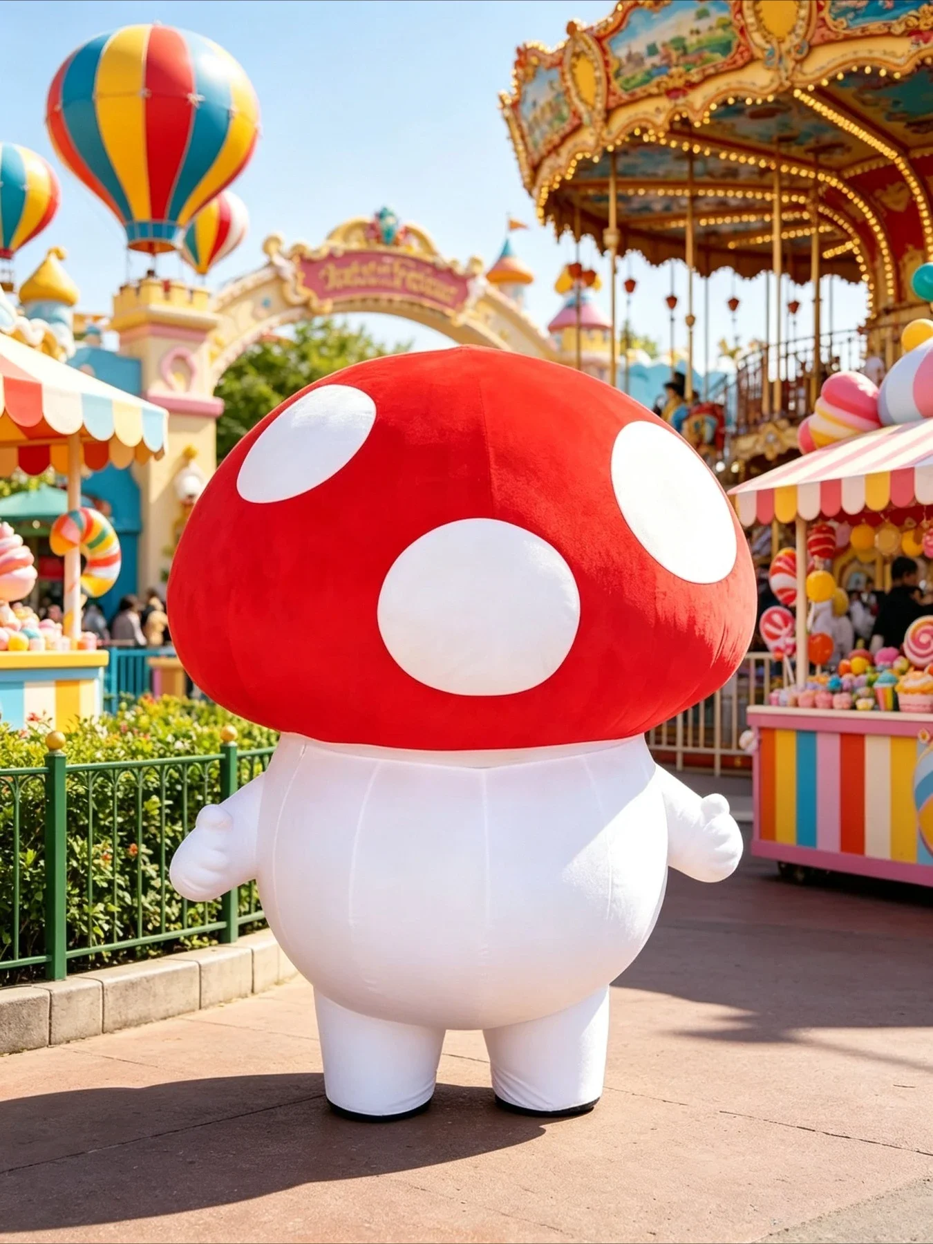 Costume de mascotte de champig - Costumes avis et prix