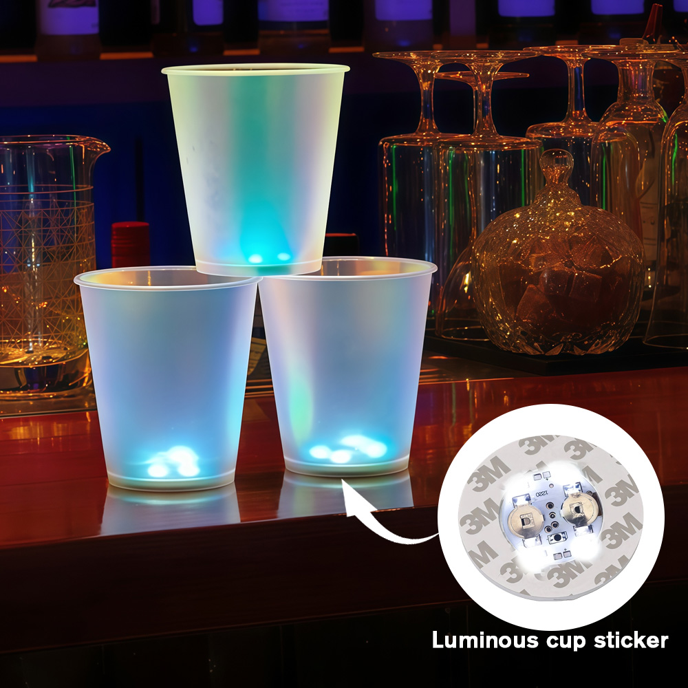 Verres à vin brillants à LED,  - Glow In The Dark Party Glasses avis et prix