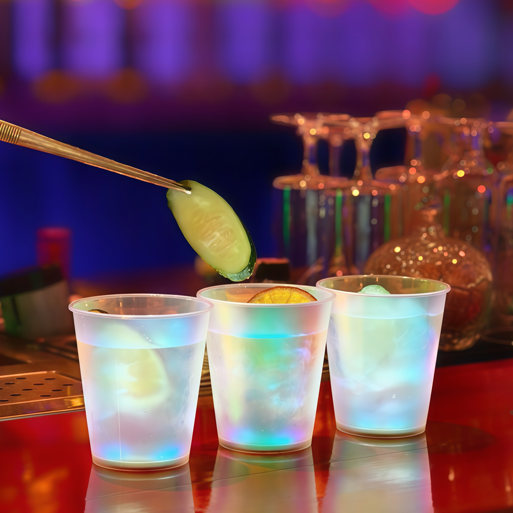 Verres à vin brillants à LED,  - Glow In The Dark Party Glasses avis et prix