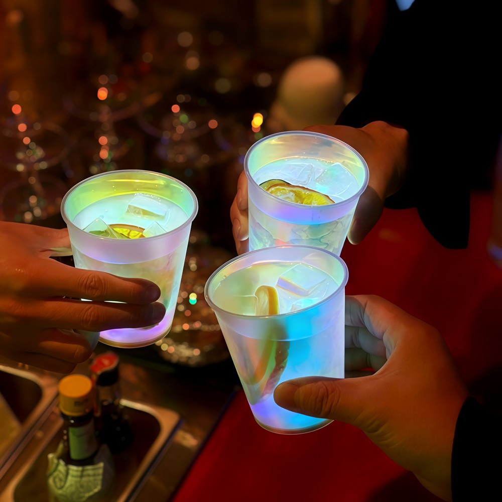 Verres à vin brillants à LED,  - Glow In The Dark Party Glasses avis et prix