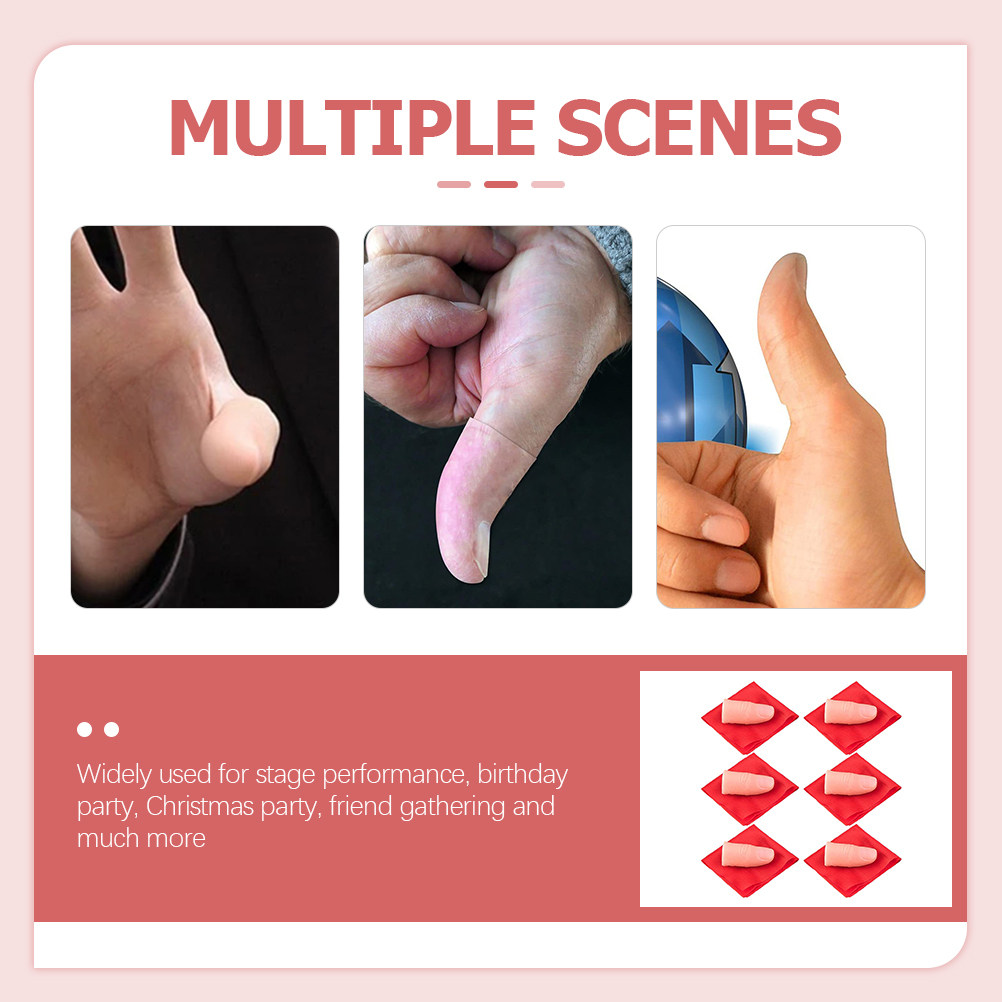 Ensemble de 6 accessoires pour - Thumb Tip Magic Trick Set avis et prix
