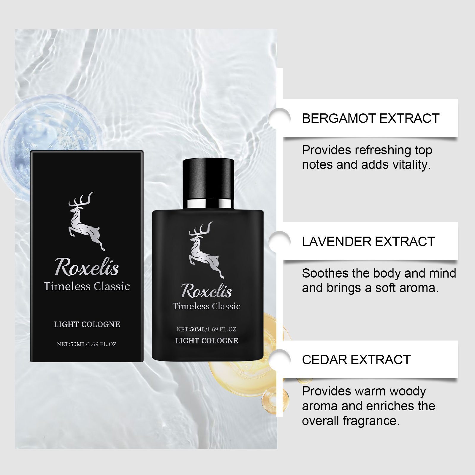 Charm Classic Cologne pour hom - Novelty Gifts avis et prix