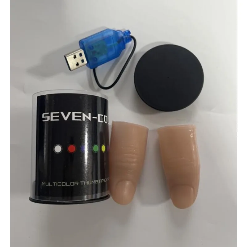 Embouts de pouce lumineux LED  - Thumb Tip Magic Trick Set avis et prix